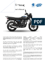 Kawasaki Bajaj CT 125 Operating Manual