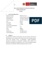 Silabo Act. en Epidemiologia Enfermeria I-2022