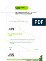 Sem 1 Practica Aparato Respiratorio I DR Gonzales