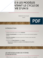 Partie2-Les Modèles Représentant Le Cycle de Vie D'un Projet