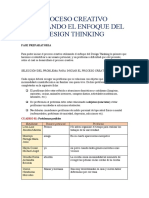 Guia Del Proceso Creativo Con Disign Thinking