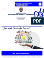 Gerencia Social II (TSE231) - Segunda Unidad