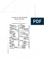 A Treatise of The Law of Waters by Humphry William Woolrych - Table of Statutes (OCR)