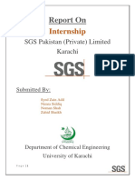 SGS Internship Report Final