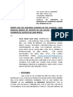 Se Contesta Demanda de Alimentos - Julio Leon