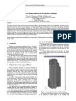 Experience of Design and Analysis of Multistory Buildings