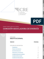 Directorio Institucional CRE