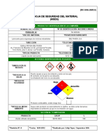 Hoja de Seguridad Purolub 22