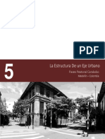 La Estructura de Un Eje Urbano. Paseo Peatonal Carabobo Medellín Colombia