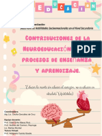 Modulo I 1.2 Contribuciones de La Neuroeducacion en Los Procesos de Enseñanza y Aprendizaje