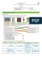 Tarea Culturas Andinas Tiahuanaco y Chavin