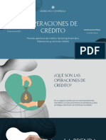 Operaciones de Credito