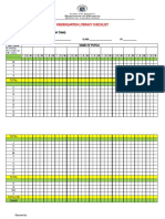 Enhanced Literacy Checklist