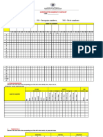 Enhanced Numeracy Checklist