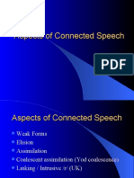 Aspects of Connected Speech