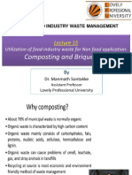 Composting and Briquetting 