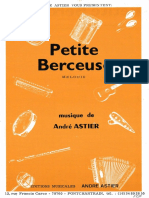 André Astier Petite Berceuse Po