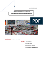 Compte Rendu Modulation Demodulation