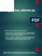 Ligações Atômicas