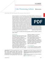 Management of Life Threatening Asthma. Severe Asthma Series. CHEST 2022