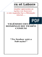 09-10-2022 - 28º DOMINGO DO TEMPO COMUM - Celular