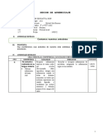 Sesion de Aprendizaje La Anecdota