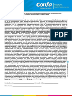 Pagaré y Carta de Instrucciones Subsidio Desempleo 2022