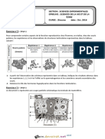 Devoir de Contrôle N°1 - SVT - Bac Sciences Exp (2016-2017) MR Yahyaoui Abdellatif 1