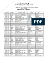 JADWAL MUAZIN BILAL KHOTIB Dan IMAM 2023