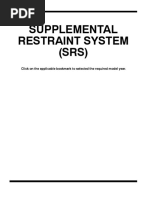 Supplemental Restraint System Srs