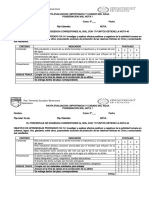 Pauta Evaluacion Afiche Cuidado y Uso Del Agua 5°ab