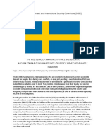 Position Paper Sweden