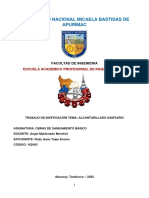 Trabajo de Invetigación Tema (Alcantarillado Sanitario)