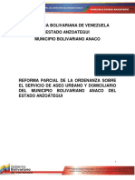 Ordenanza Aseo 2022 Aprobada Sin Firma