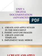 Unit 1 Digital Documentation For PT1