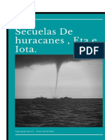 Secuelas Del Huracan Eta e Iota.