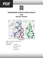 Informe Del Proyecto de Biología Bajo La Cáscara 2