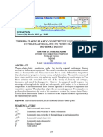 Thermo - Elasto-Plastic Constitutive Equations For Ductile Material and Its Finite Element Implementation - Hani Aziz Ameen