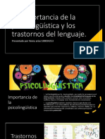 Trabajo Final Psicolinguistica