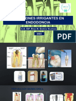 4 Soluciones Irrigantes en Endodoncia 2022