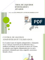 Control de Liquidos Administrados y Eliminados