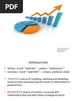 Biostatistics..and Orthodontics