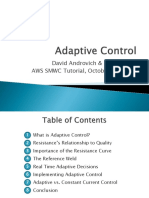 Adaptive Control