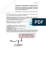 Seminario N°9 - TERMODINÁMICA Y TERMOQUÍMICA - PRIMER PRINCIPIO (2021)