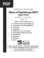 MPT Syllabus 2018