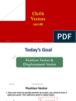 Class 11 Alpha Physics - Chapter 04 - Vectors (Lect-08)