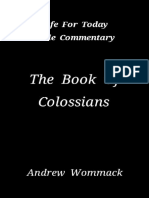 Colossians (Life For Today Bible Commentar - Andrew Wommack