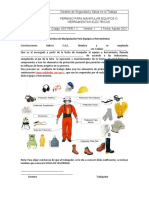 Certificado de Manejo de Herramientas Electricas