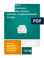 Conceptos y Representaciones. Recorridos, Caminos Minimos e Implementación en Java