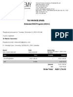 Menika Senarathna Invoice